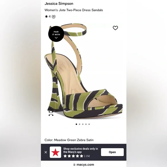 Jessica Simpson Dress Sandals - Picture 1 of 6